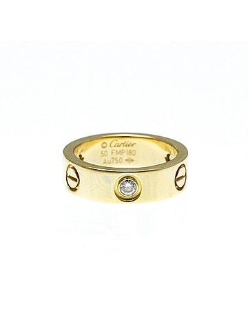 Cartier Love Gold Yellow Gold Ring Jewelry (view 1)