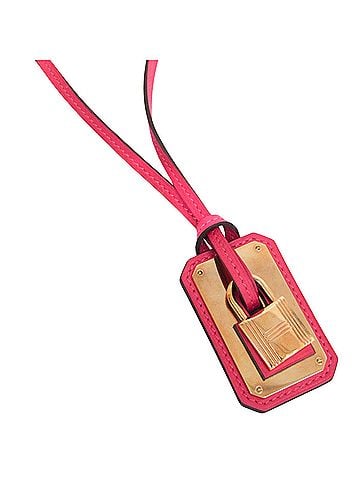 Hermès O'kelly Pink Metal Necklace Jewelry (view 2)