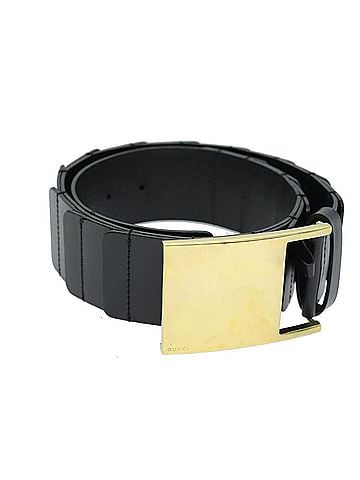 Gucci Black Leather Belt (view 1)
