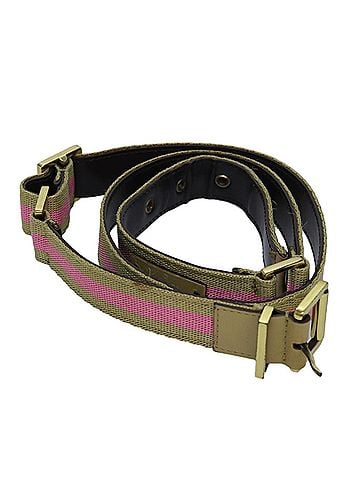 Gucci Multicolour Canvas Belt (view 1)