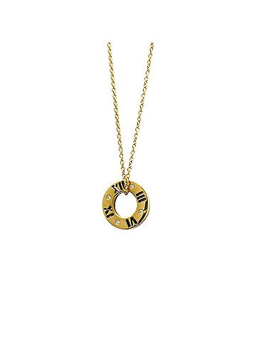 Tiffany & Co. Atlas Gold Yellow Gold Necklace Jewelry (view 2)