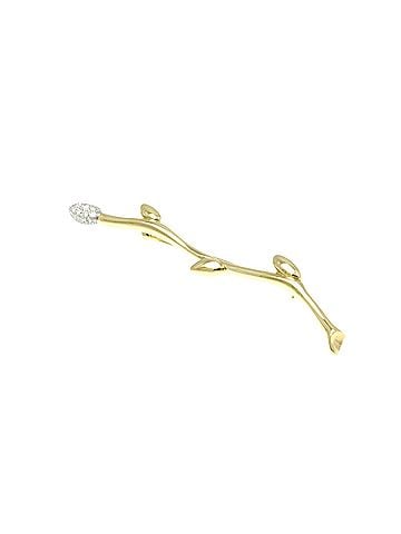 Tiffany & Co. Leaf Gold Yellow Gold Brooch Jewelry (view 2)