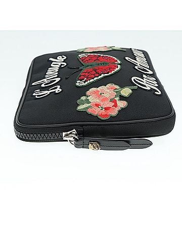 Gucci Clutch Bag Black Canvas Clutch Bag (view 2)