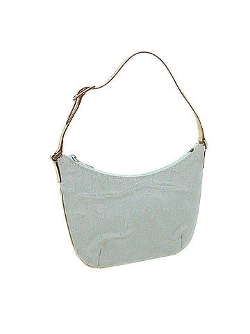 Gucci Gg Canvas Blue Canvas Clutch Bag (view 1)