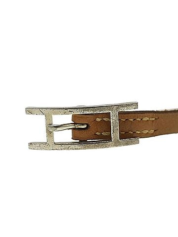 Hermès Hapi 3 Brown Leather Bracelet Jewelry (view 2)