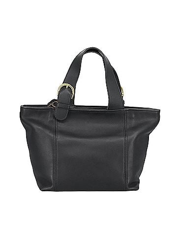 Coach Black Leather Handbag (view 1)