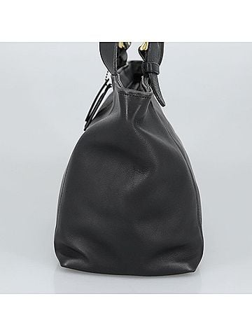Coach Black Leather Handbag (view 2)