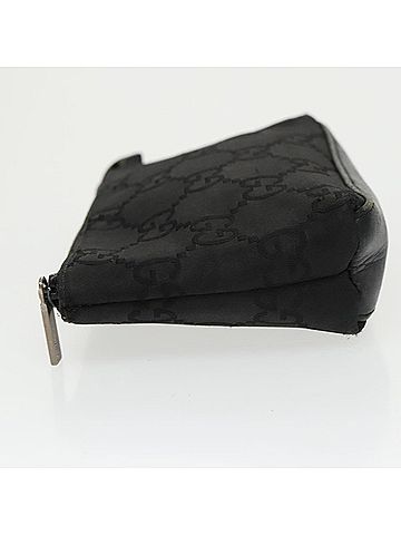 Gucci Black Canvas Clutch Bag (view 2)