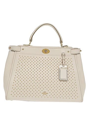 Coach Gramercy Beige Leather Handbag (view 1)
