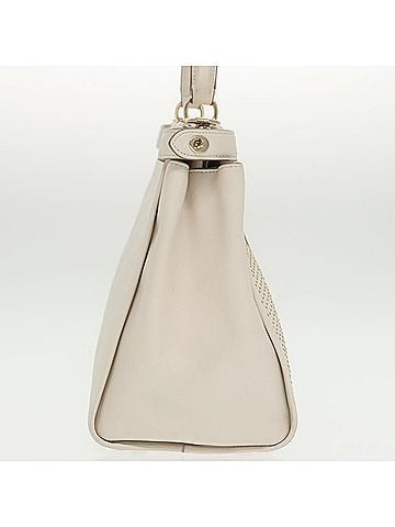 Coach Gramercy Beige Leather Handbag (view 2)