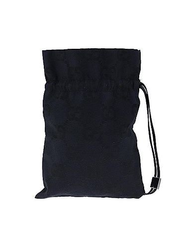 Gucci Gg Canvas Black Canvas Clutch Bag (view 1)