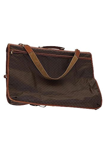 Céline Macadam Brown Canvas Travel Bag (view 1)