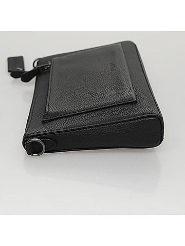 Coach Black Leather Shoulder Bag (view 2)