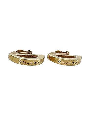 Céline Gold Metal Earring Jewelry (view 1)
