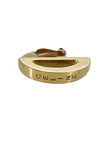 Céline Gold Metal Earring Jewelry (view 2)