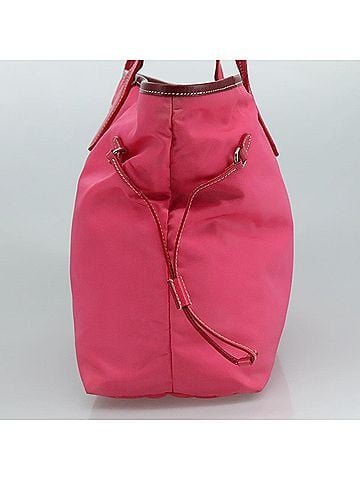 Prada Re-Nylon Pink Synthetic Tote Bag (view 2)