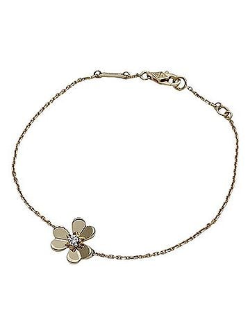 Van Cleef & Arpels Yellow Gold Yellow Gold (18K) Charm Bracelet (view 2)