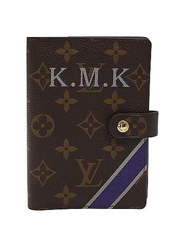 Louis Vuitton Agenda Pm Brown Canvas Wallet (view 1)