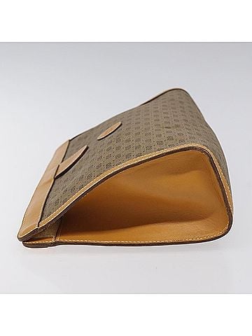 Gucci Micro Small Gg Canvas Beige Canvas Clutch Bag (view 2)