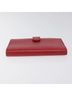 Louis Vuitton 100% Leather Solid Red Agenda Pm Red Leather Wallet One size - photo 2