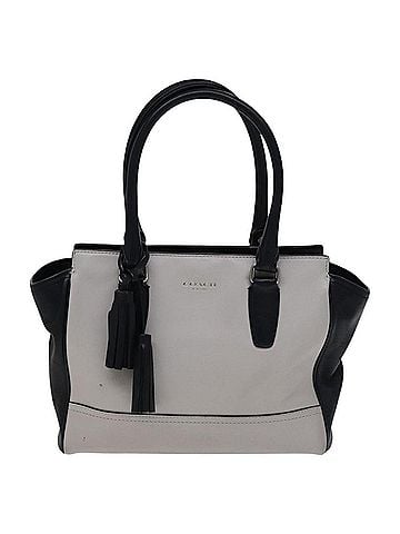 Coach Legacy Grey Leather Handbag (view 1)