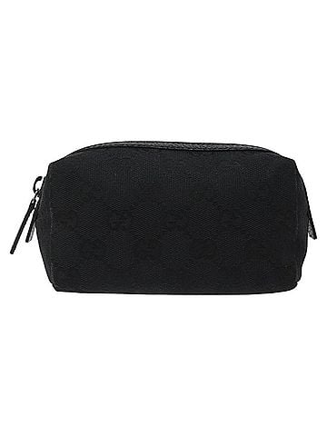 Gucci Gg Canvas Black Canvas Clutch Bag (view 1)