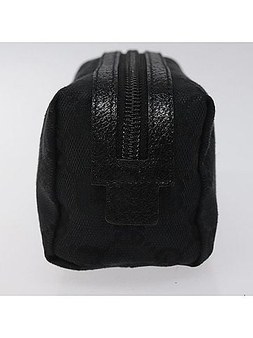 Gucci Gg Canvas Black Canvas Clutch Bag (view 2)