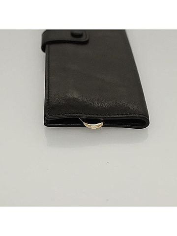 Bottega Veneta Black Leather Clutch Bag (view 2)