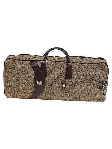 Céline Macadam Beige Canvas Travel Bag (view 1)