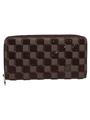 Louis Vuitton Zippy Wallet Brown Canvas Wallet (view 1)