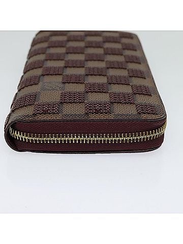 Louis Vuitton Zippy Wallet Brown Canvas Wallet (view 2)