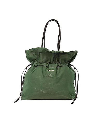 Prada Re-Nylon Green Nylon Shoulder Bag (view 1)