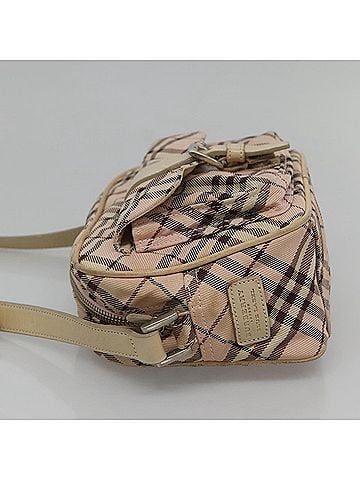 Burberry Blue Label Pink Synthetic Shoulder Bag (view 2)