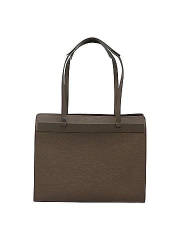 Louis Vuitton Croisette Brown Leather Tote Bag (view 1)