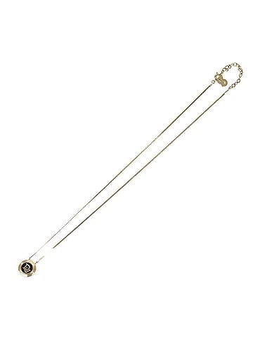 Dior Cd Gold Metal Necklace Jewelry (view 1)