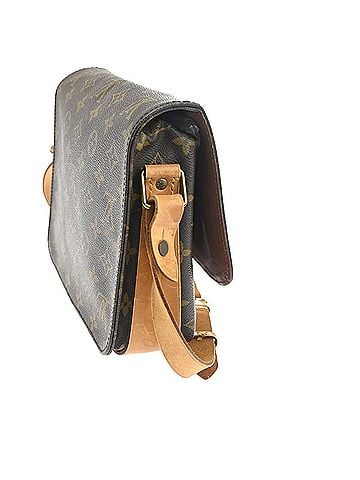 Louis Vuitton Cartouchiere Brown Gold Plated Handbag (view 2)