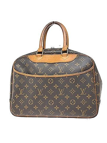 Louis Vuitton Deauville Brown Canvas Handbag (view 1)