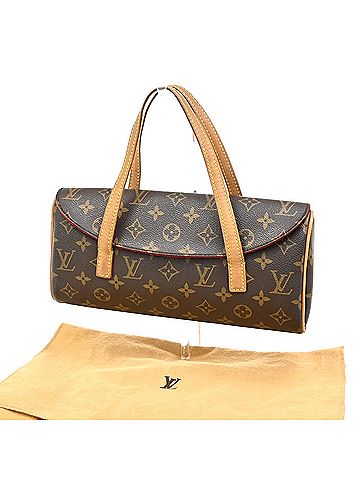 Louis Vuitton Sonatine Brown Canvas Handbag (view 1)
