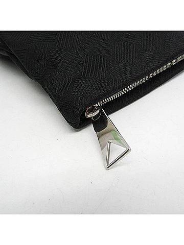 Bottega Veneta Black Synthetic Clutch Bag (view 2)