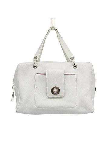 Bvlgari Bvlgari Bvlgari White Leather Handbag (view 1)