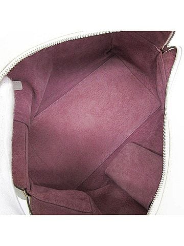 Bvlgari Bvlgari Bvlgari White Leather Handbag (view 2)