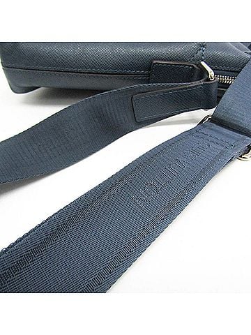 Louis Vuitton Grigori Black Leather Shoulder Bag (view 2)