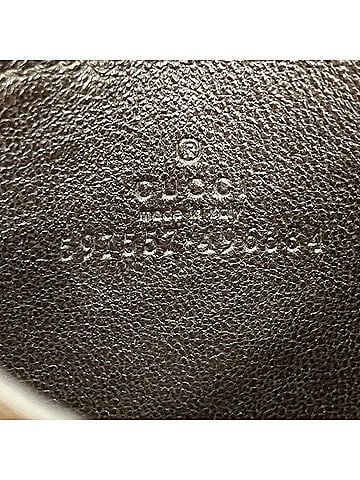 Gucci Brown Yellow Leather Card Case (view 2)