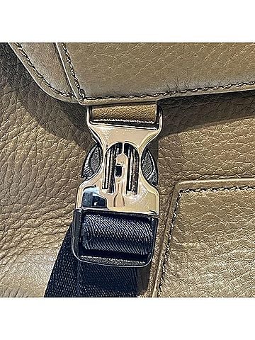FURLA Khaki Canvas Leather Shoulder Bag (view 2)