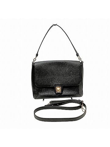 FURLA Black Leather Shoulder Bag (view 1)