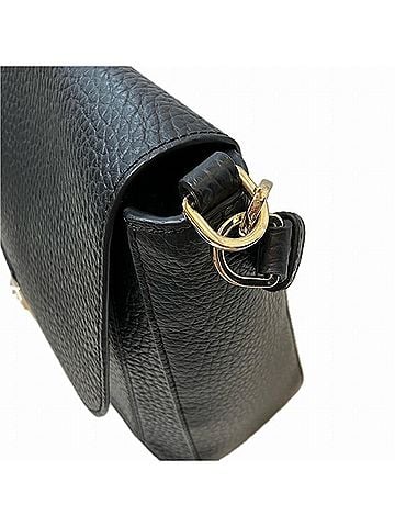 FURLA Black Leather Shoulder Bag (view 2)