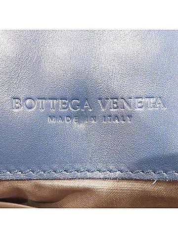 Bottega Veneta Intrecciato Navy Intrecciato Clutch Bag (view 2)
