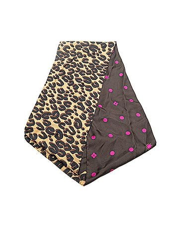 Louis Vuitton Beige Brown Pink Silk Scarf (view 1)