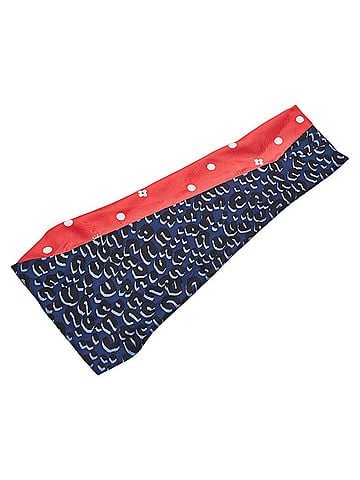 Louis Vuitton Navy Red Color Silk Scarf (view 1)