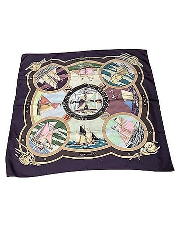 Hermès Multi-Color Silk Scarf (view 1)